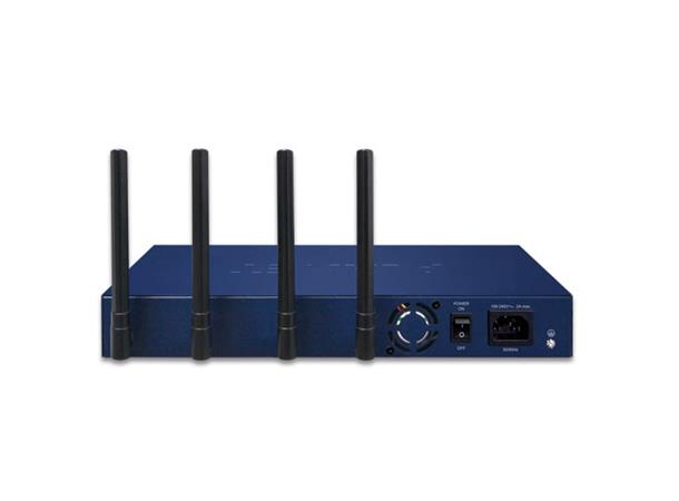Planet VPN 4-p WiFi Router AX2400 PoE+ 802.3at Security AP Control Dual WAN SPI 