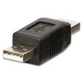Lindy Adapter USB2 A Han - A Han USB Skjøtestykke