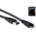 ACT USB3 Kabel A-MicroB -  1,0 m A-MicroB USB Kabel Sort