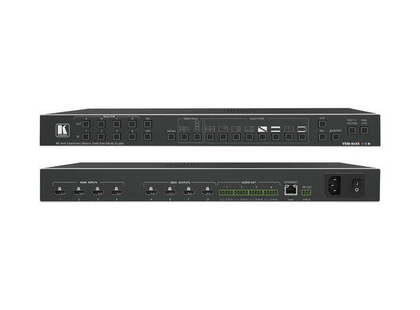 Kramer - VSM-4x4X -  Matrix & Multiview 4x4 - HDMi 1.4 