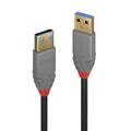 Lindy USB3.2 kabel A-A - 5 m Anthra Line A-A USB 5Gbps Sort