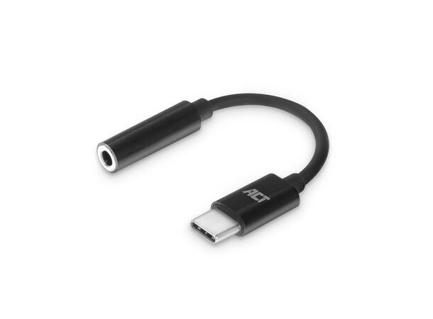 ACT Adapter USB-C > Mini Jack 3,5mm Integrert DAC konverter 