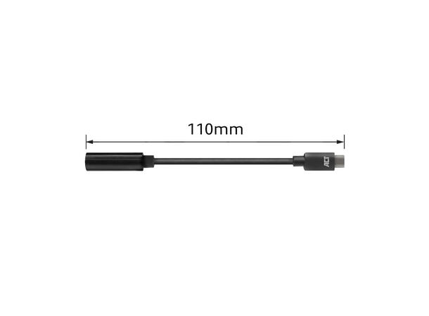 ACT Adapter USB-C > Mini Jack 3,5mm Integrert DAC konverter 