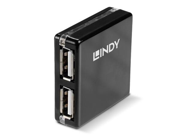 Lindy 42742 – 4-Port USB 2.0 Mini Hub